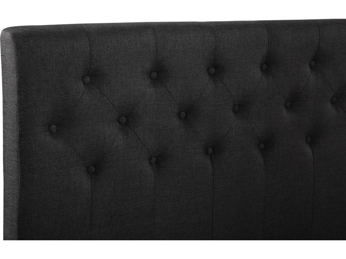 Letto "Emmy" - 140 x 190 cm - Grigio