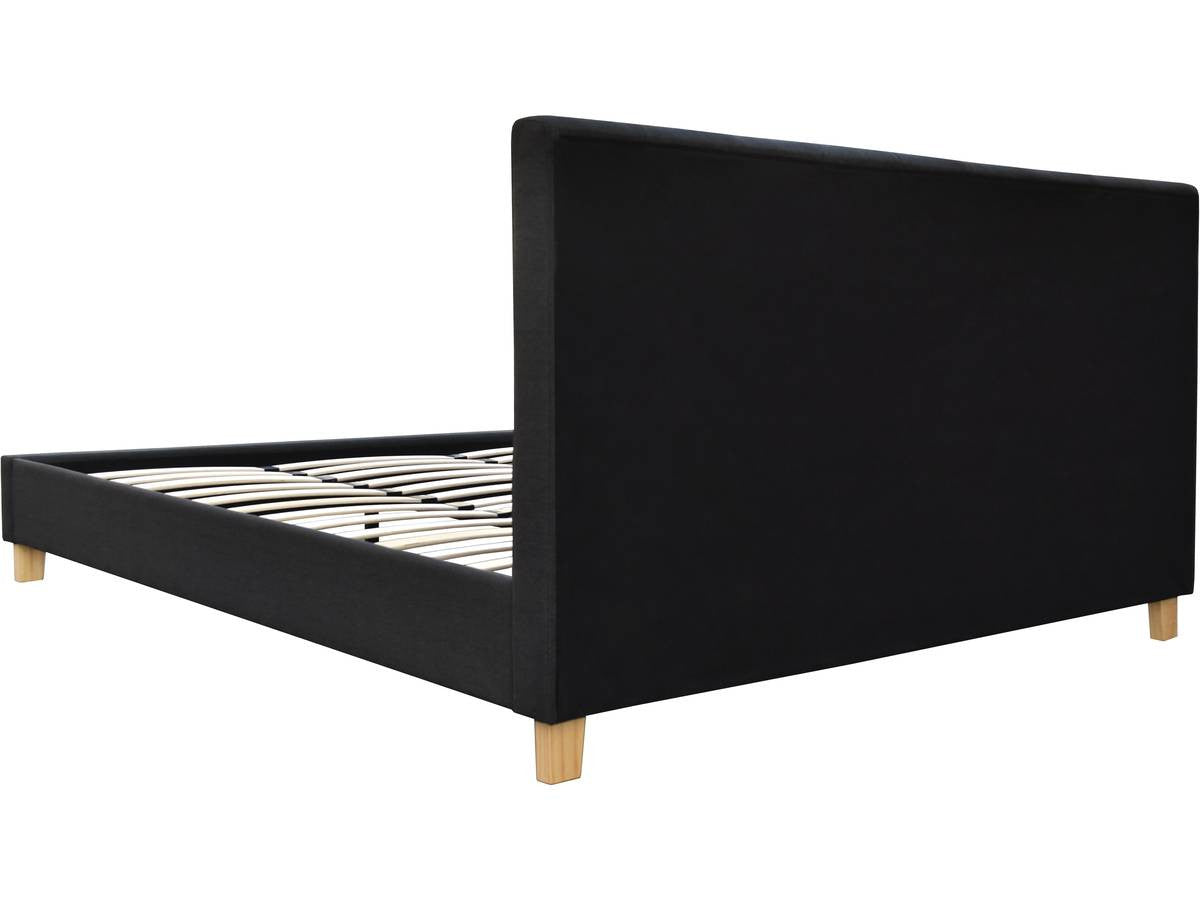 Letto Emmy - 180 x 200 cm - Grigio scuro