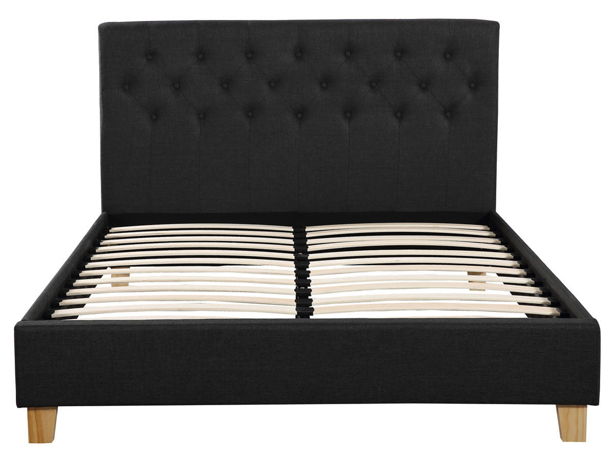 Letto "Emmy" - 160 x 200 cm - Grigio