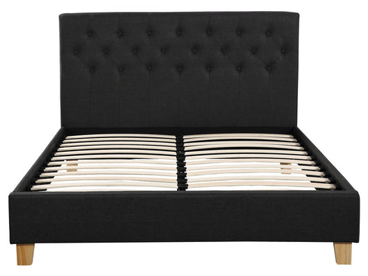 Letto "Emmy" - 160 x 200 cm - Grigio