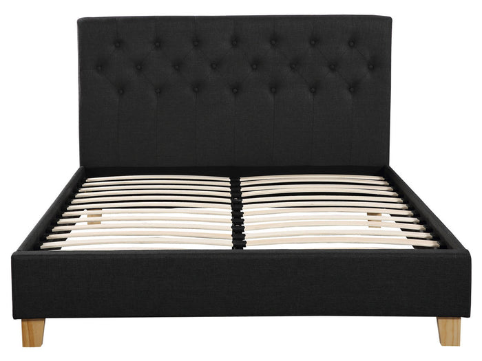 Letto "Emmy" - 160 x 200 cm - Grigio