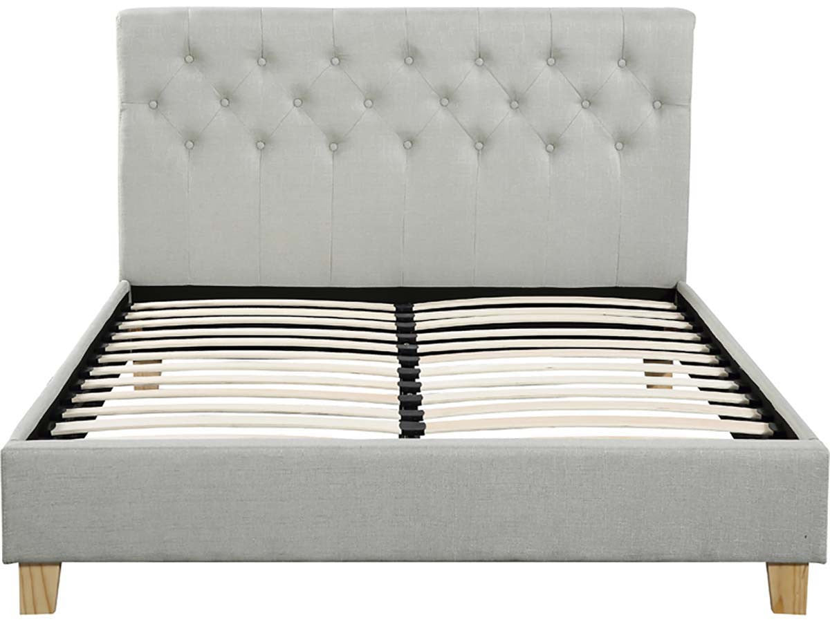 Letto "Emmy" - 140 x 190 cm - Beige
