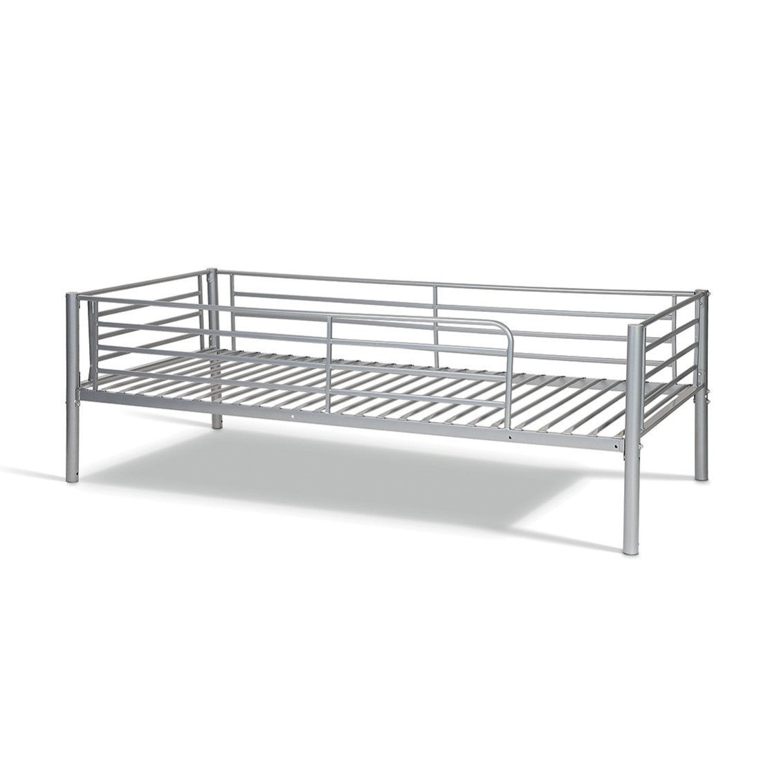 Letto a castello in metallo 90x200 cm SAMMY, colore grigio