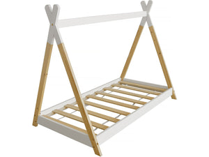 Letto Tipi  "Melissa" 70 x 140 cm - Bianco