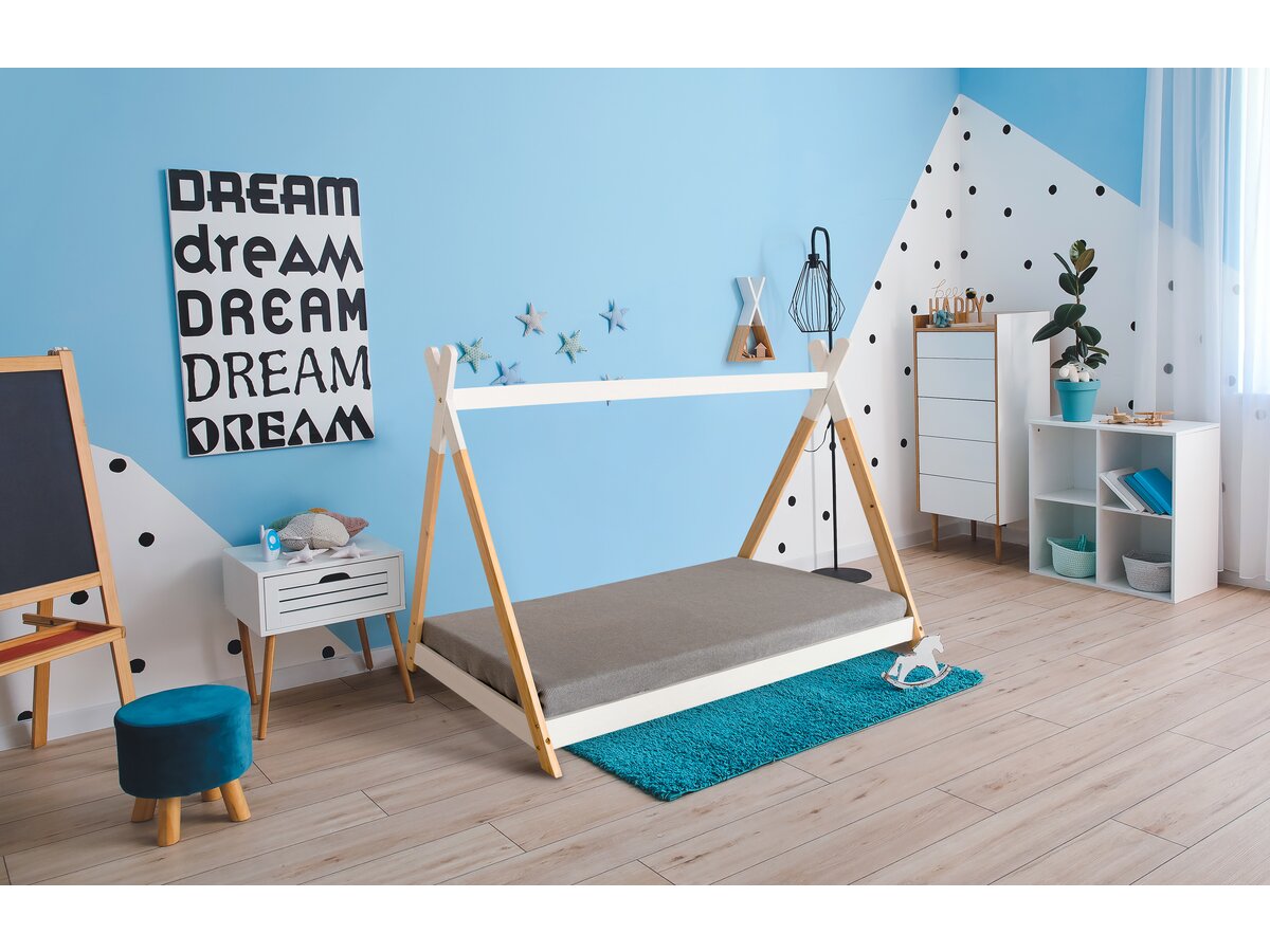 Letto Tipi  "Melissa" 70 x 140 cm - Bianco