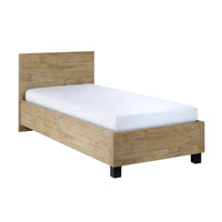 Letto per bambini robusto 90x200 colore quercia dorata collezione MEGEVE