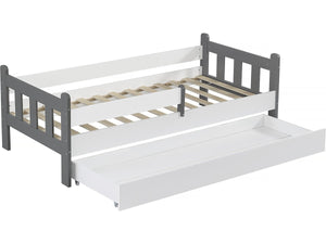 Letto estraibile per bambini Adria - 90 x 190 cm - Bianco