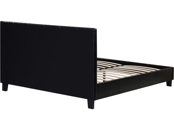 Letto JULIA - 140 x 190 cm - Nero