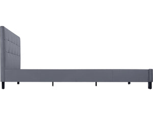 Letto JULIA - 140 x 190 cm -Grigio