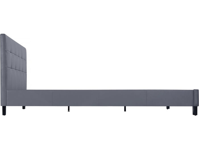 Letto JULIA - 140 x 190 cm -Grigio