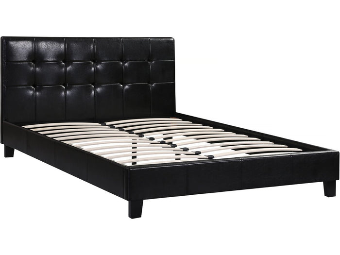 Letto JULIA - 140 x 190 cm - Nero