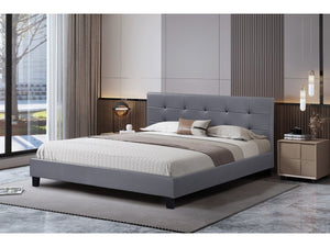 Letto JULIA - 140 x 190 cm -Grigio