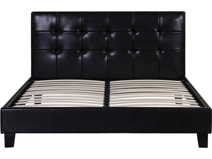 Letto JULIA - 140 x 190 cm - Nero