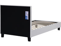 Letto JULIA Bianco - 90 x 190 cm