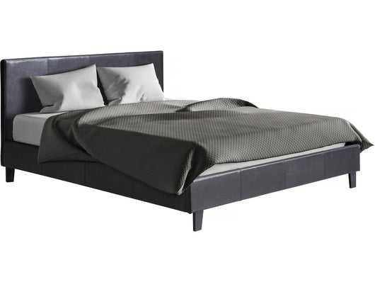 Letto LINA - 160 x 200 cm - Nero