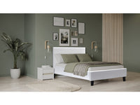 Letto "Lina"- 90 x 190 cm Bianco