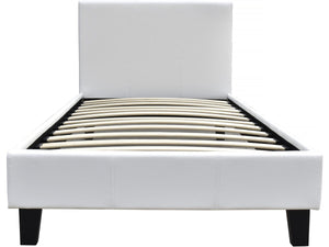 Letto "Lina"- 90 x 190 cm Bianco