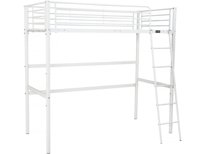 Letto a soppalco "Alora" - 90 x 190 cm - Bianco