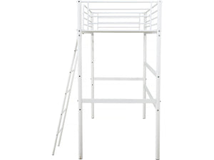 Letto a soppalco "Alora" - 90 x 190 cm - Bianco