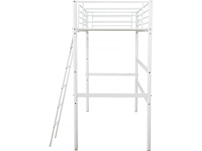 Letto a soppalco "Alora" - 90 x 190 cm - Bianco