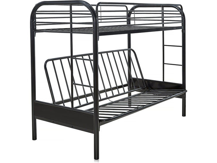 Letto a castello POLO - Metallo - Nero