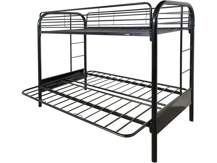 Letto a castello POLO - Metallo - Nero