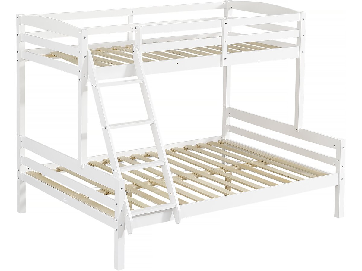 Letto a castello per bambini "Léa" - Bianco