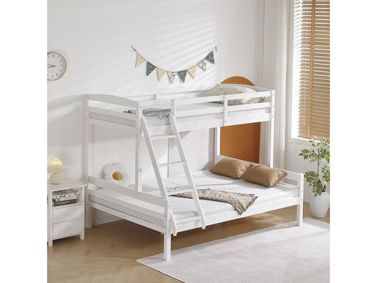 Letto a castello per bambini "Léa" - Bianco