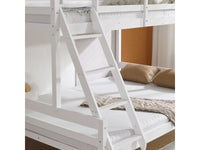 Letto a castello per bambini "Léa" - Bianco