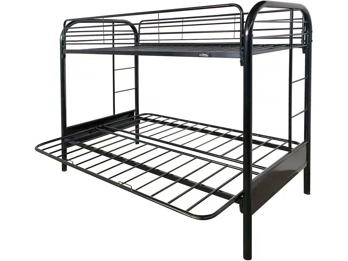 Letto a castello POLO - Metallo - Nero