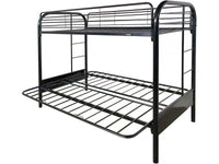 Letto a castello POLO - Metallo - Nero