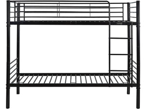 Letto a castello ADAM - Metallo - Nero