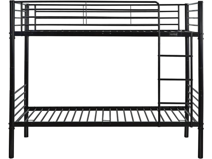 Letto a castello ADAM - Metallo - Nero