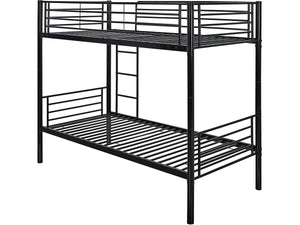 Letto a castello ADAM - Metallo - Nero