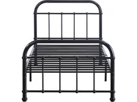 Letto a castello triplo in metallo "Havin" - 90 x 190 cm - Bianco