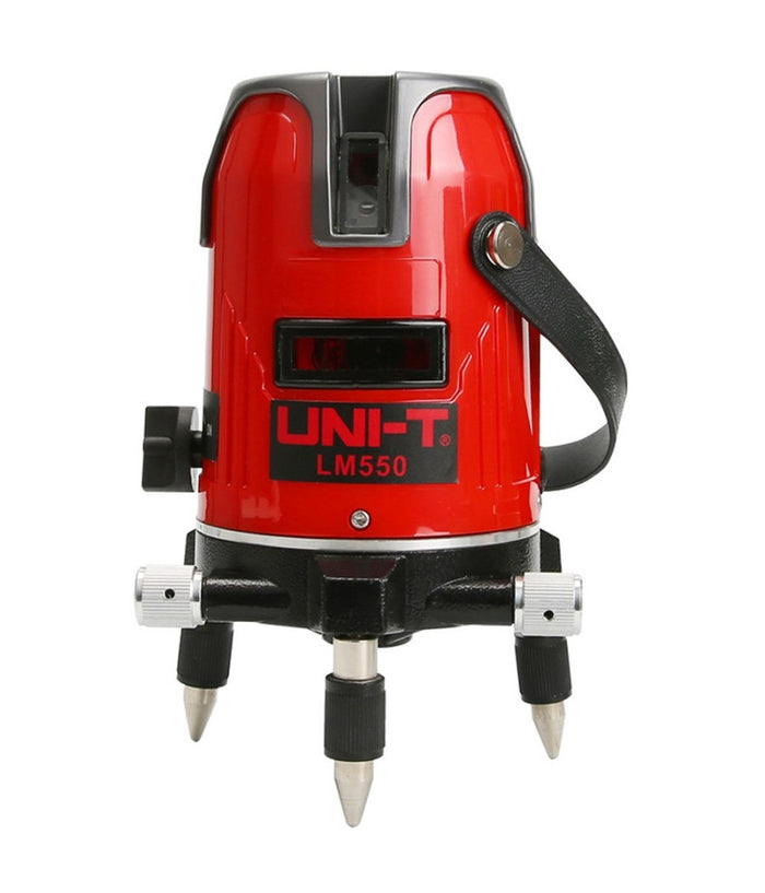 Livella Laser Autolivellante 360Âº Rotazione Bolla Digitale 5 Linee Traccialinee         