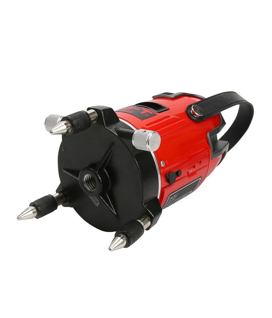 Livella Laser Autolivellante 360Âº Rotazione Bolla Digitale 5 Linee Traccialinee         