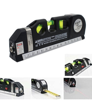 Livella Laser Di Precisione Metro Level Pro 4 In 1 Fai Da Te Elettronica 250 Cm         