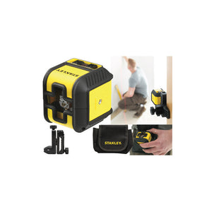 Livella laser rossa Cross360 360° 25 m con supporto Quicklink – Stanley STHT77498-1