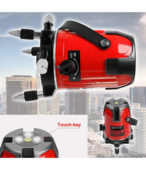 Livella Laser Tracciatore Autolivellante 360Âº Rotazione Bolla Digitale 2 Linee         