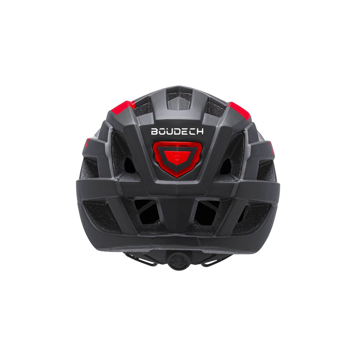 Lizard - Casco da bici con retroilluminazione a LED, ciclismo, monopattino, skateboard, pattini a rotelle, regolabile, unisex