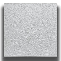 10 o 20mq (40 oppure 80 pezzi) di pannello decorativo a soffitto in polistirene compatto 50x50cm (spess. 1cm) LIZBONA - Pacco da 20 metri quadrati