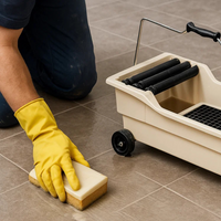 Vasca plastica antiurto 20 litri frattone spugna sweepex lavaggio