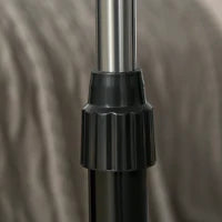 Ventilatore a Piantana a 3 modalità, Regolabile in altezza, Ø 44 cm, Nero