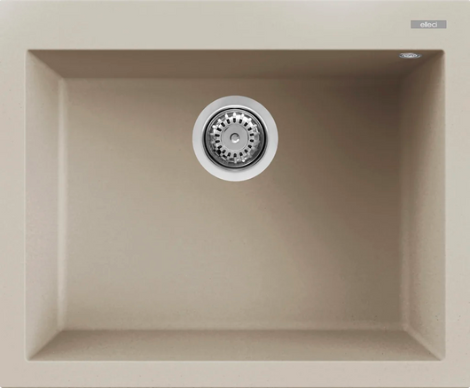 Lavello QUADRA 110 61x50 1 vasca CHAMPAGNE 95