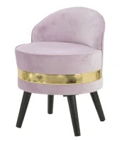 Sedia Mini Paris Rosa Cm Ø 45X62