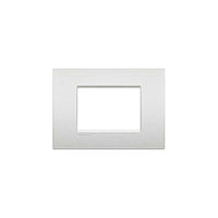 Lnc4803Pr Placca Air 3 Moduli Bianco Perla Livinglight