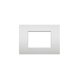 Lnc4803Pr Placca Air 3 Moduli Bianco Perla Livinglight