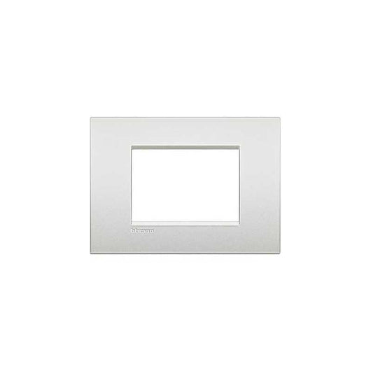 Lnc4803Pr Placca Air 3 Moduli Bianco Perla Livinglight