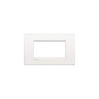 Lnc4804Bn Placca Air 4 Moduli Bianco Puro Livinglight